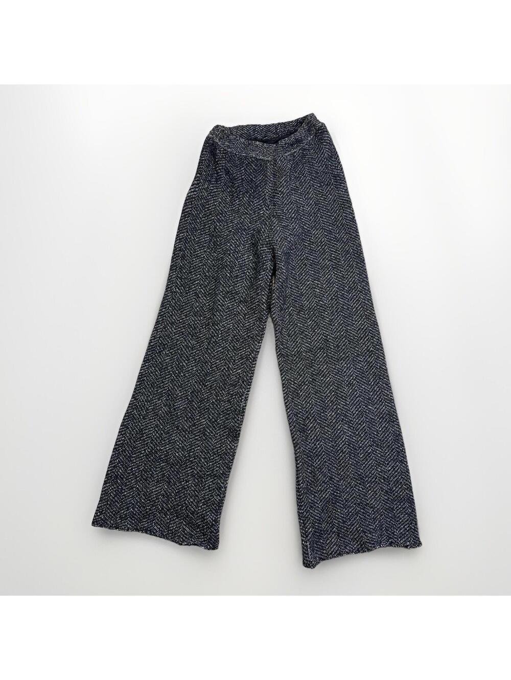 Y2k Zara KnitPants Womens Small Versatile Slim-Leg Cotton-Stretch